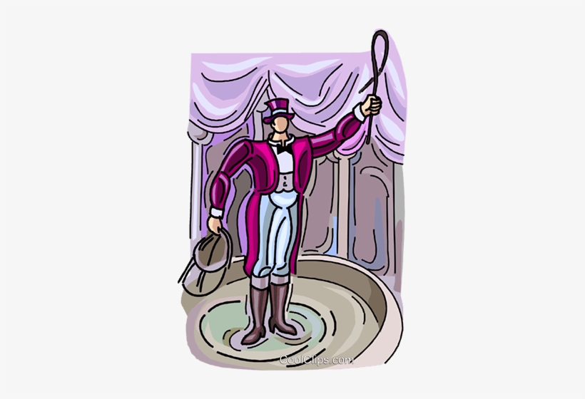 Ring Master Royalty Free Vector Clip Art Illustration - Cartoon, transparent png #3262348