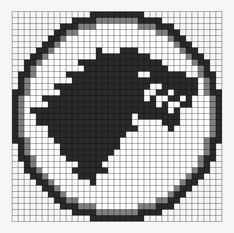 Game Of Thrones Stark Sigil Perler Bead Pattern / Bead - Game Of Thrones Perler Bead Patterns, transparent png #3262555