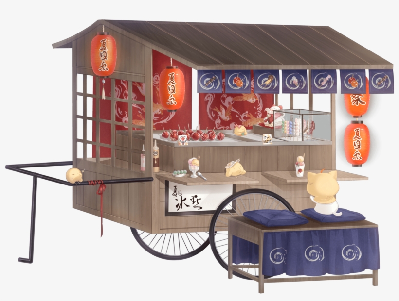 Yamato Food Cart - Miracle Nikki, transparent png #3262557