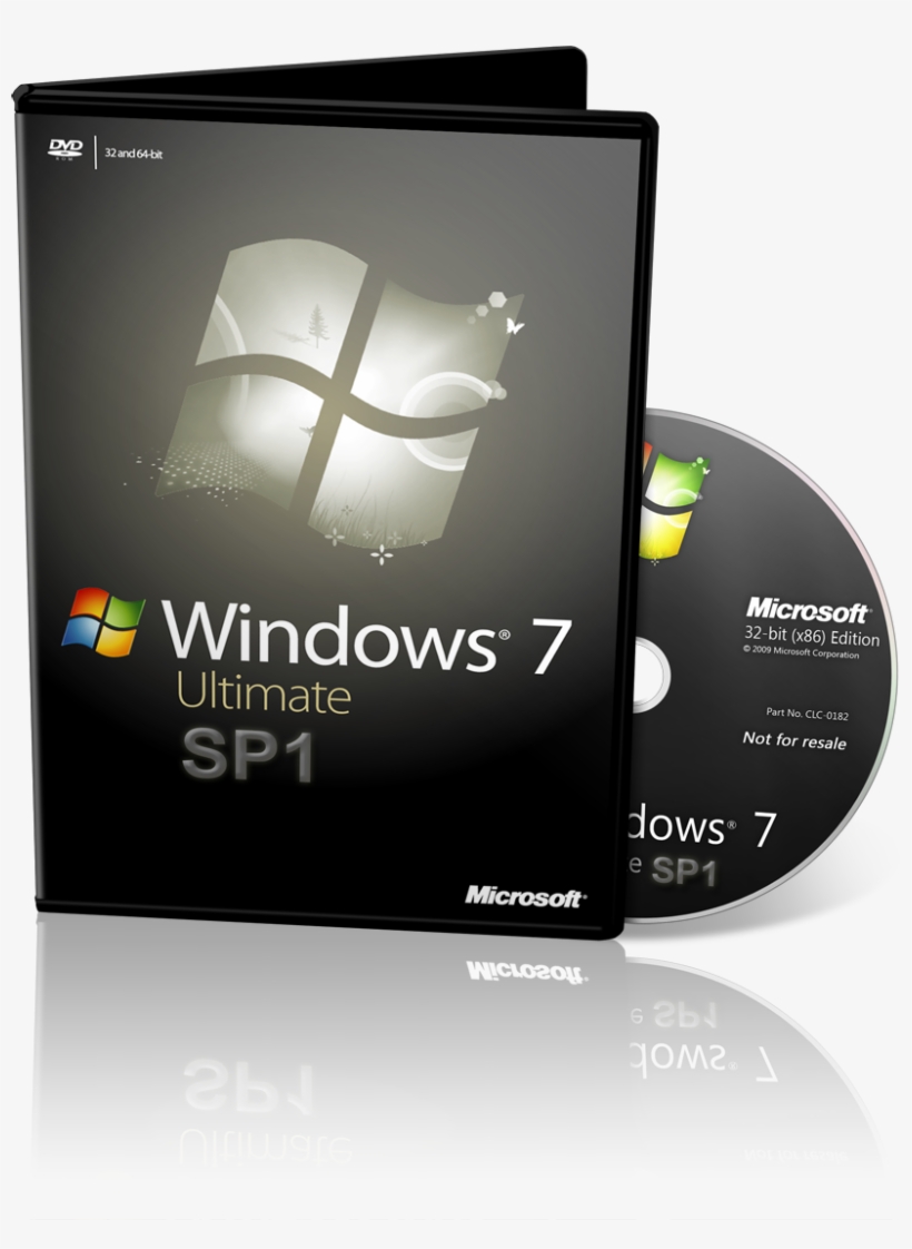 Microsoft Windows Vista Ultimate X86 Integrated February - Windows 7 Ultimate Pack, transparent png #3262801
