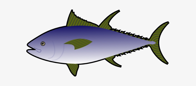 Tuna Fish Clip Art At Clker - Tuna Clipart, transparent png #3262825