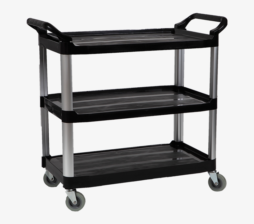 Food Service Cart - Plastic Utility Cart, transparent png #3262827
