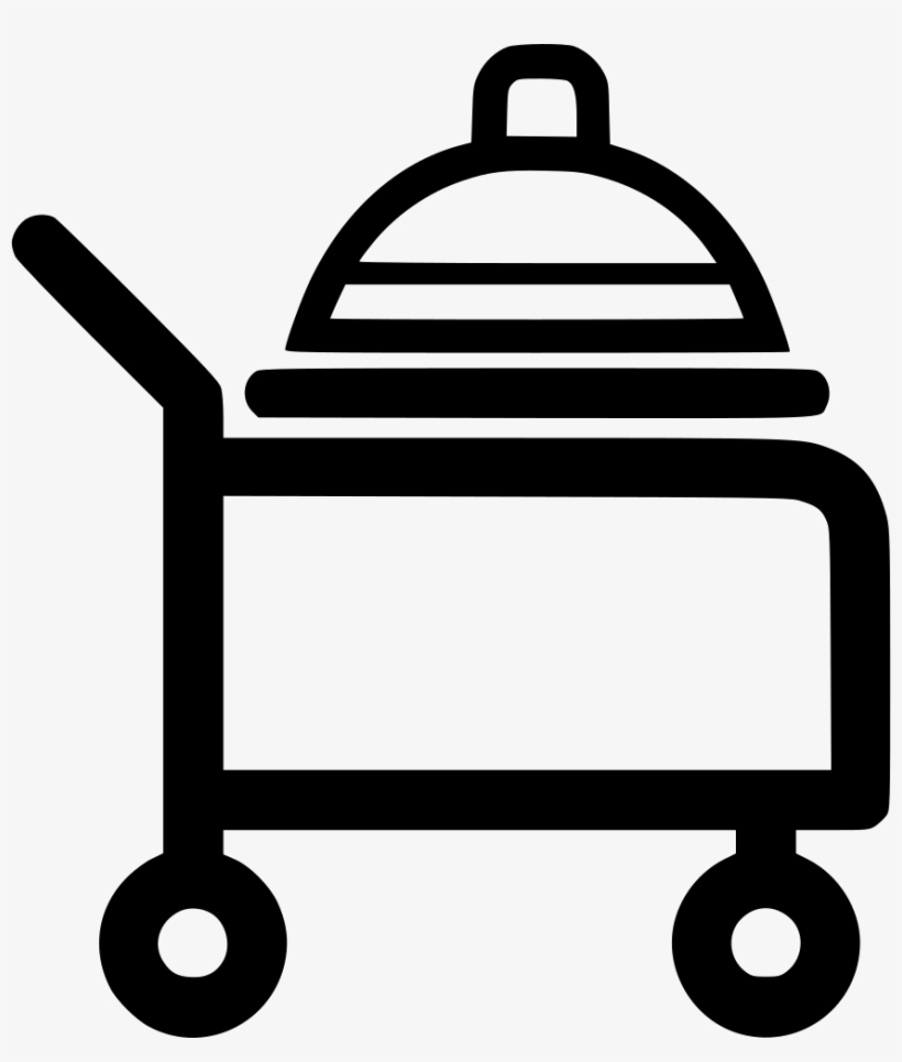 Room Service Food Plate Cart Comments - Food, transparent png #3262846
