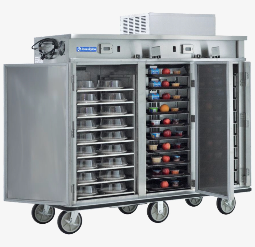 Jones Zylon Jzhr 40 Hc Heated Refridgerated Cart Meal - Health Care, transparent png #3262895