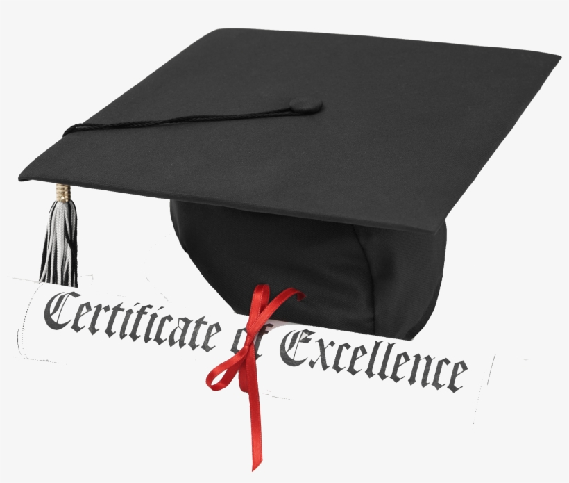 Bigstock Graduation Hat And Diploma - Certificate, transparent png #3263205