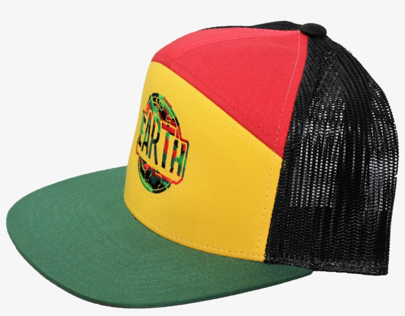 Earth Hat - Rasta Camo - Hat, transparent png #3263357