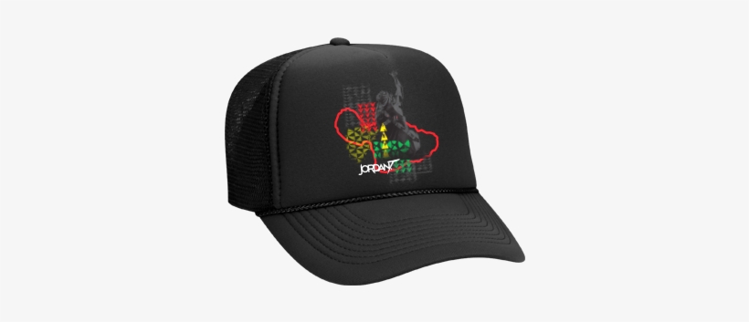 Shaka Rasta Trucker Hat - Baseball Cap, transparent png #3263473