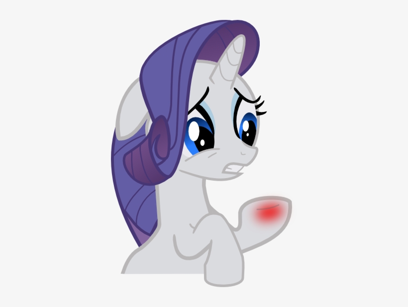 Dbapplejack, Blood, Injured, Magic Duel, Rarity, Safe, - Mlp Rarity Crying Vector, transparent png #3263499