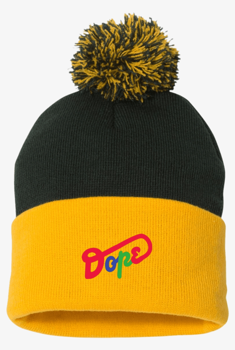 Rasta Beanie Zumiez - Hear Me Roar Sp15 Sportsman Pom Pom Knit Cap, transparent png #3263666