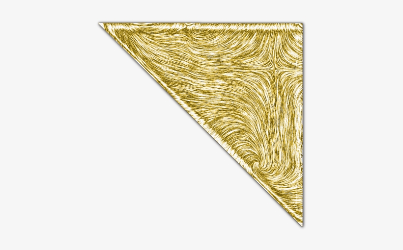 Gold Corner 6b - Digital Scrapbooking, transparent png #3264322