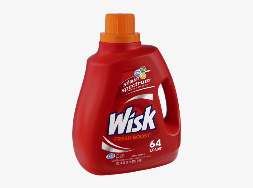 Wisk Deep Clean, He, 64 Loads - 100 Oz Jug, transparent png #3264599
