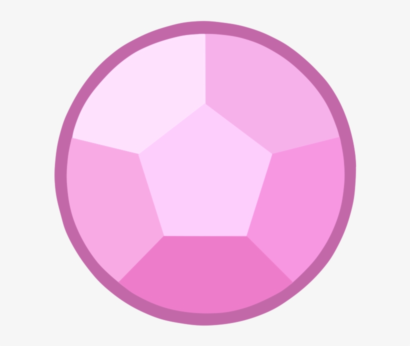 I Made A Rose Quartz Gem Based Off The Colors From - Steven Universe, transparent png #3264654