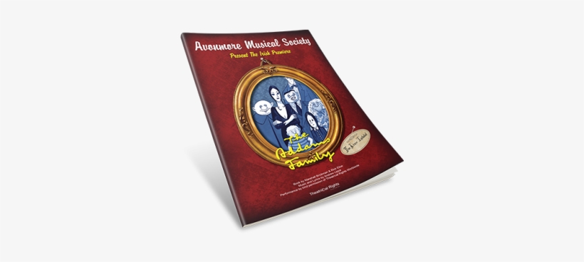 Adams Family Program - Addams Family (songbook): Piano/vocal Selections, transparent png #3264944