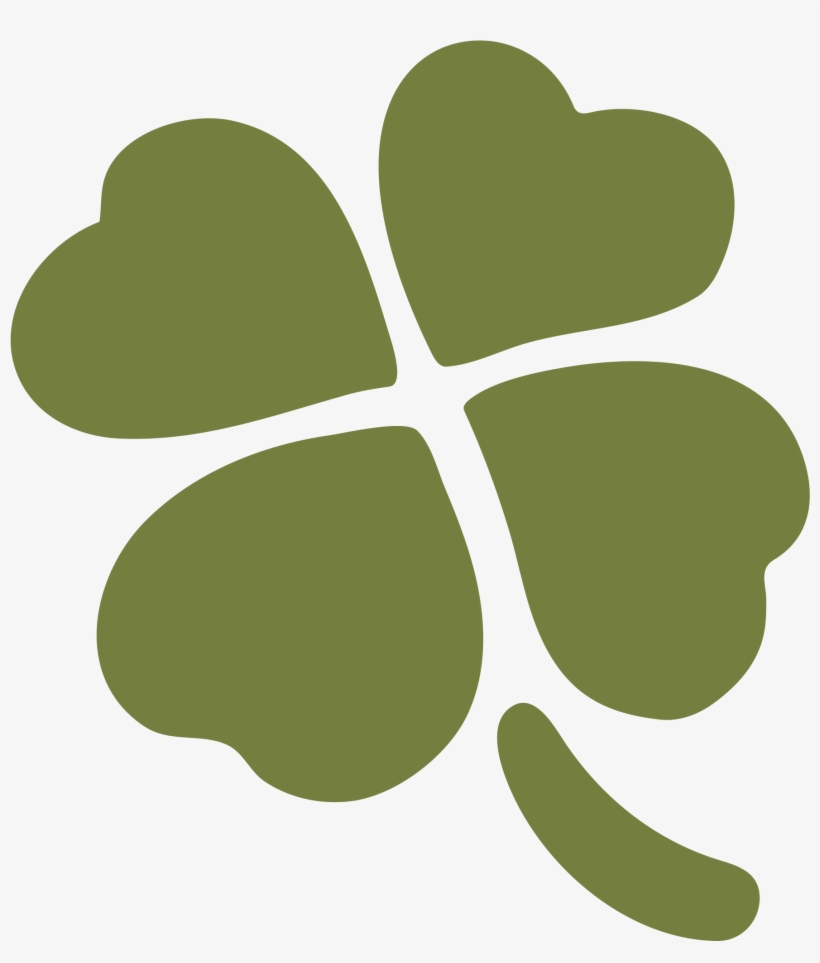 Open - Clover Emoji Android, transparent png #3265110