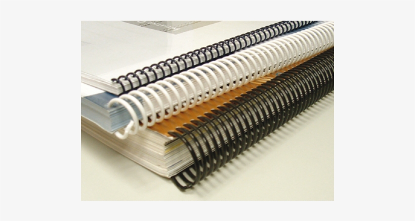 Spiral Binding - Plastic Coil Binding, transparent png #3265502