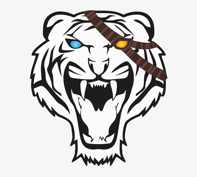 Nobrekkk - Tiger Face Vector Png, transparent png #3265642