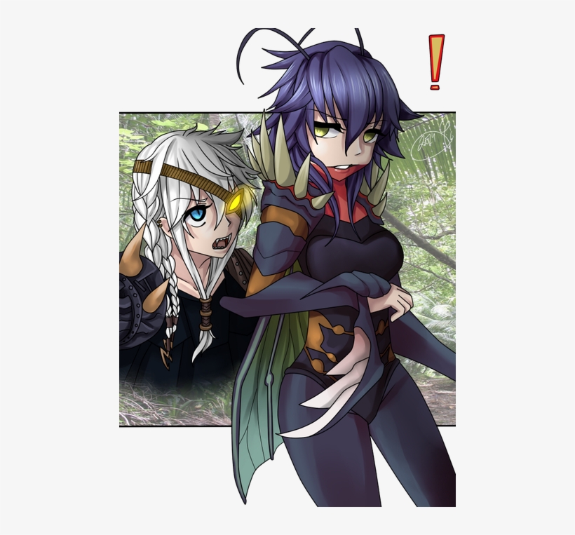 Khazix Vs Rengar Rt Rengar Fav Khazix Dibujo Creado - Lol Rengar Anime, transparent png #3265782
