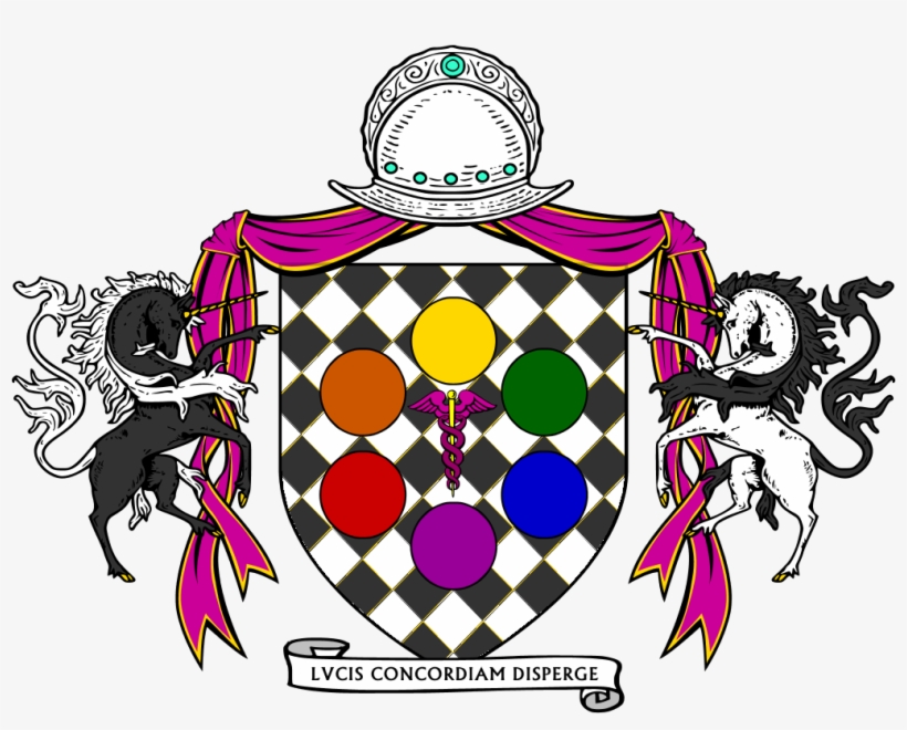 "disperse The Harmony Of Light" - Coat Of Arms, transparent png #3266344