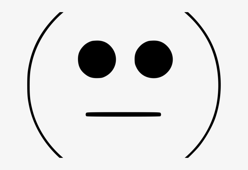 Emoji Face Clipart Outline - .net, transparent png #3266370