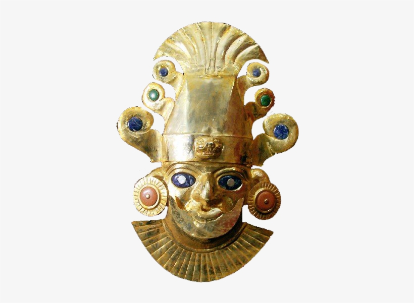 The World Famous Explorer Thor Heyerdahl Claimed That - Inca Mask, transparent png #3266772