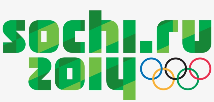 Green Vector Logo (emblem) Olympic Games In Sochi - Olympic Game Sochi 2014 Png Logo, transparent png #3266811