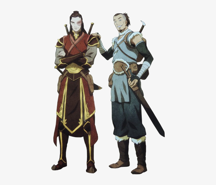 Parallels Aang Sokka Avatar A - Avatar The Last Airbender Armor, transparent png #3267018