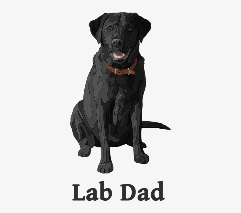 Click And Drag To Re-position The Image, If Desired - Eu Amo Meu Labrador Retriever Preto Camiseta, transparent png #3267068