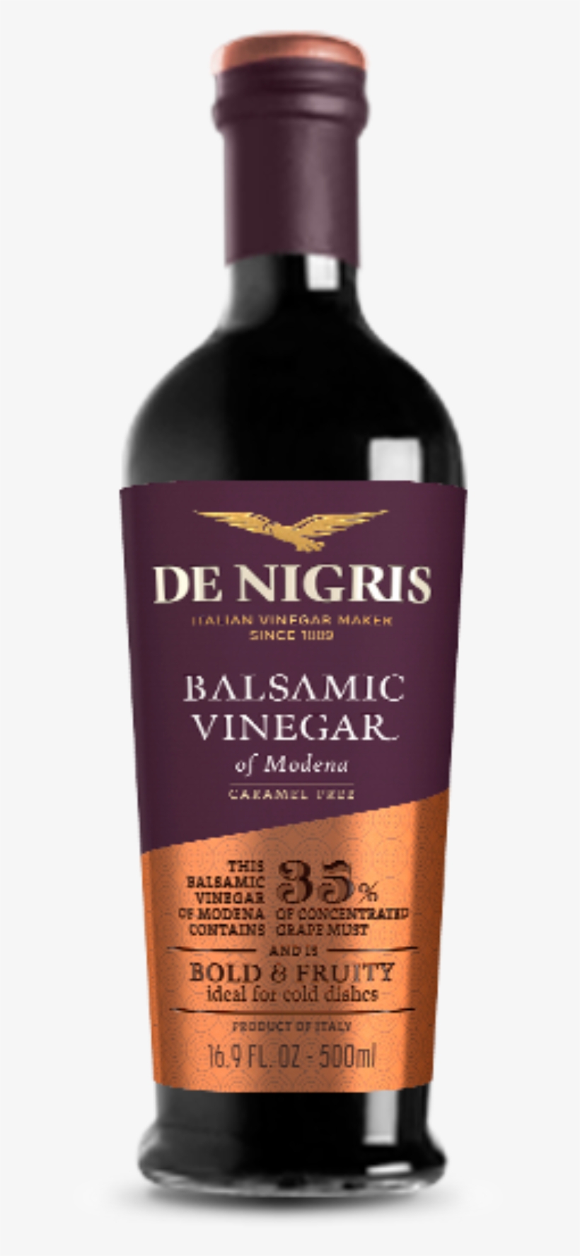 Bronze Eagle Balsamic Vinegar Of Modena - De Nigris White Balsamic Vinegar, transparent png #3267088