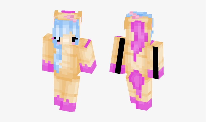 Kawaii Unicorn Chibi Onezie - Graphic Design, transparent png #3267107