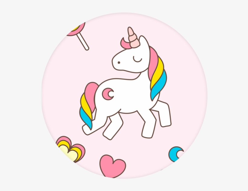 Unicorn Pop Grip - Imagenes De Unicornio Para Cumpleaños, transparent png #3267321