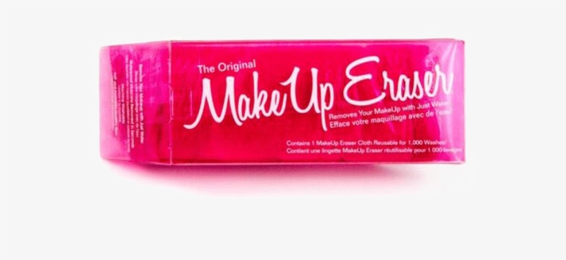 Pink Eraser Free Vector Png Picture - Makeup Eraser Black, transparent png #3267490