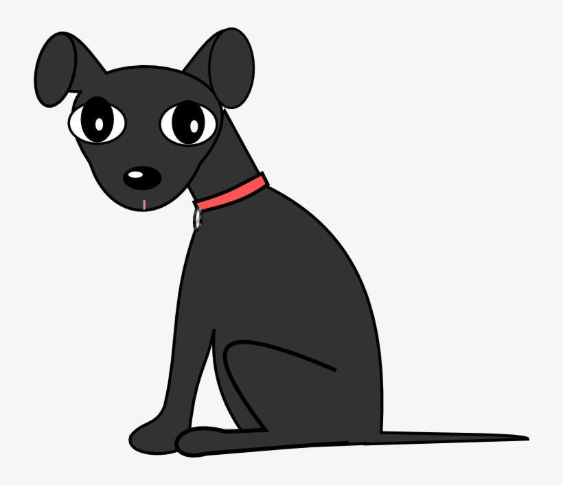 Black Dog Clip Art Dog Clipart Graphic Freebie Nbe58h - Black Dog Clip Art, transparent png #3267503