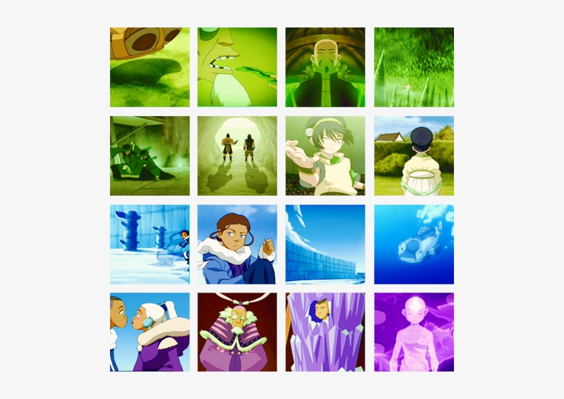 • Rainbow Aang Sokka Avatar Atla Katara Suki Avatar - Avatar: The Last Airbender, transparent png #3267526
