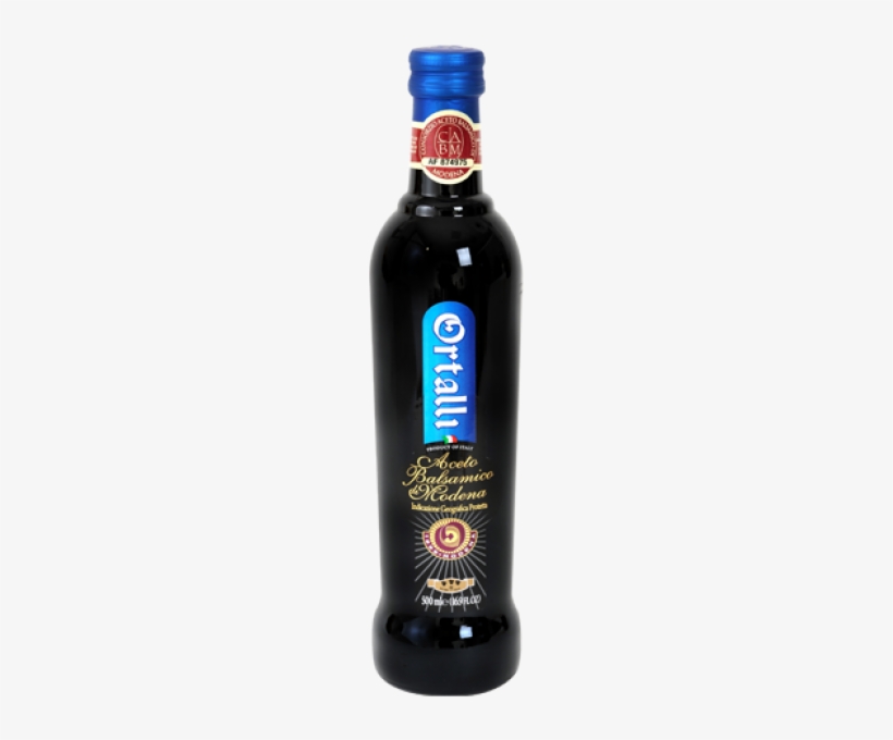 Ortalli Aceto Balsamico Blue Label 500ml - Ortalli Balsamic Vinegar Of Modena - 16.9 Fl Oz, transparent png #3267747