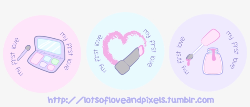My First Love - Cute Make Up Png, transparent png #3267749