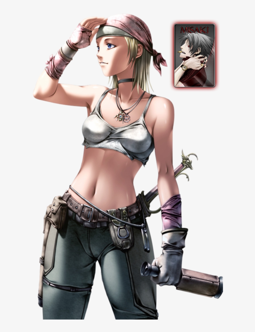 Pirategirl Render By Misaki Kopie - Sexy Female Pirate Anime, transparent png #3267902