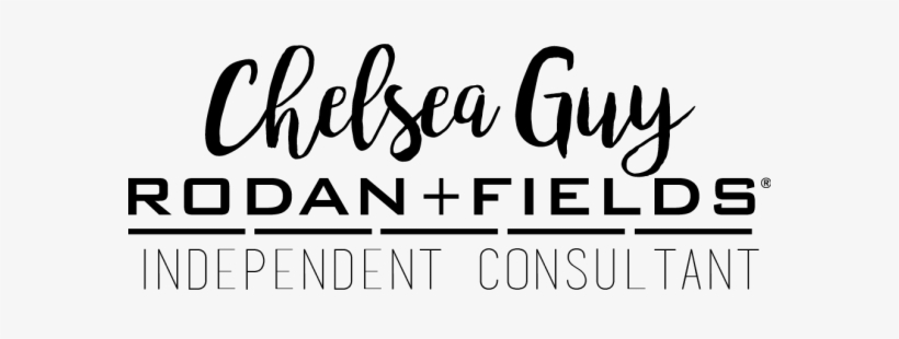 Chelsea Guy Rodan Fields Premium Skin Care & - Rodan And Fields Logo Black And White, transparent png #3268437