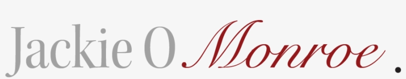 Jackie 0 - Monroe - Calligraphy, transparent png #3268793