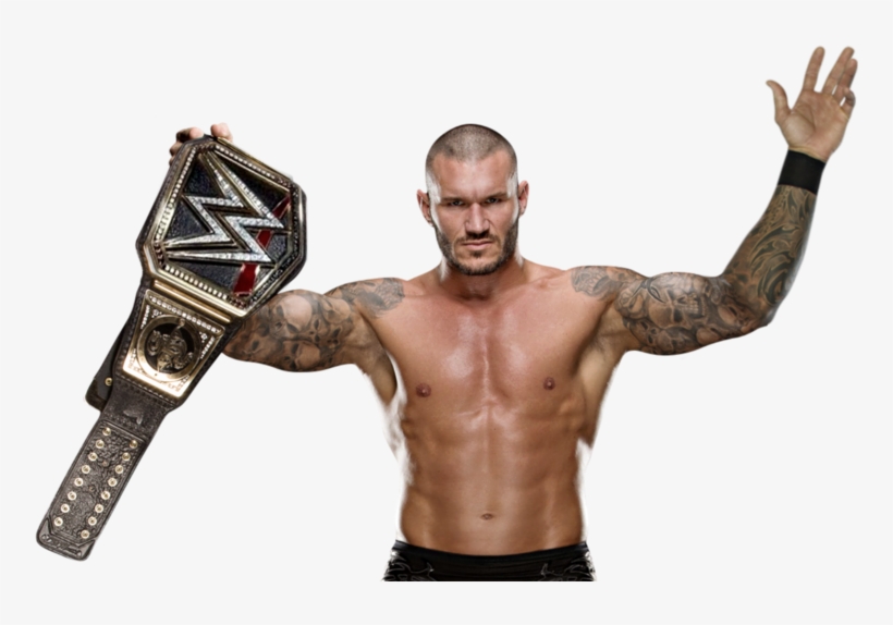 Randy Orton Tag Team Champion - Barechested, transparent png #3268952