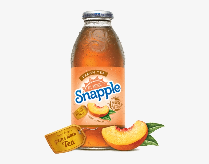 Snapple Peach Tea, transparent png #3269097