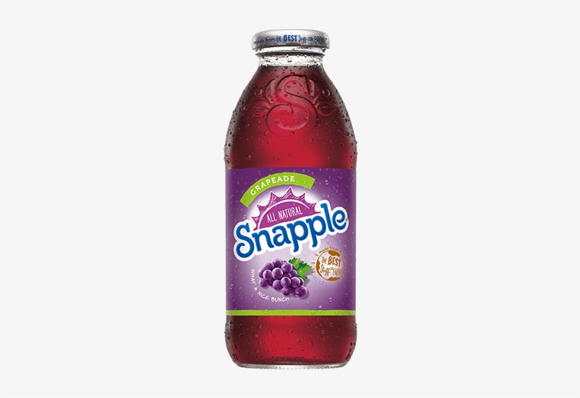 Snapple Grapeade Juice Drink - Snapple Apple, transparent png #3269246
