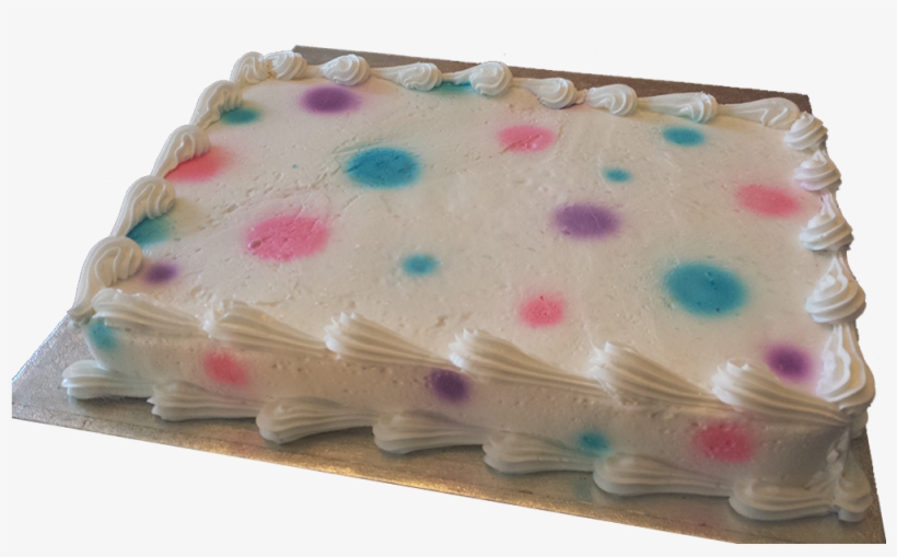 Polka Dot Decorated Slab - Buttercream, transparent png #3269248