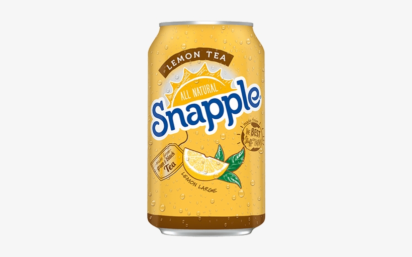 Snapple Lemon Tea - Snapple Iced Tea Lemon, transparent png #3269442