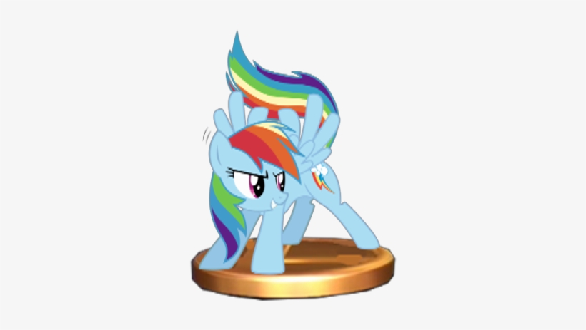Rainbow Dash Trophy - Rainbow Dash Friendship Is Magic, transparent png #3269804
