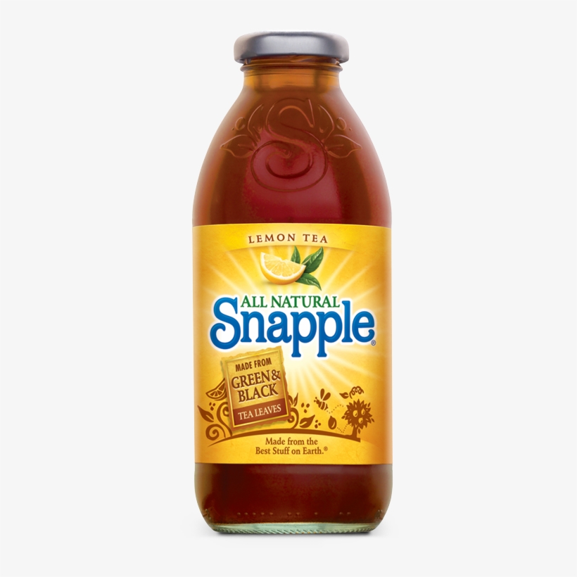 Hector Sifuentes - Snapple Lemon Tea 20 Oz Plastic Bottles - Pack Of 24, transparent png #3269909