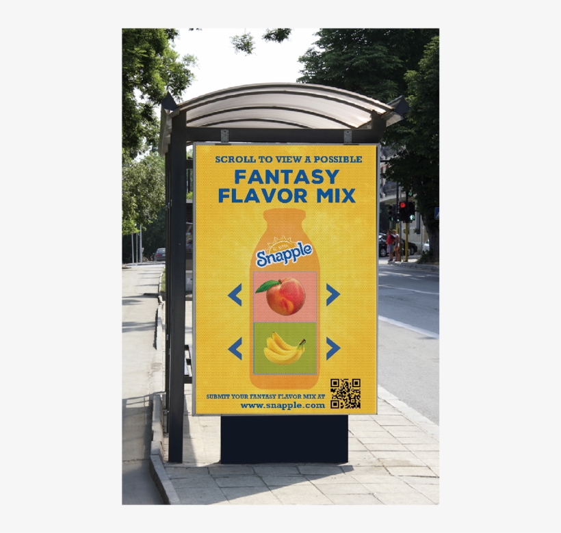 Event Promoting Free Samples Of Snapple Where Participants - Publicidad De Gran Formato, transparent png #3269983