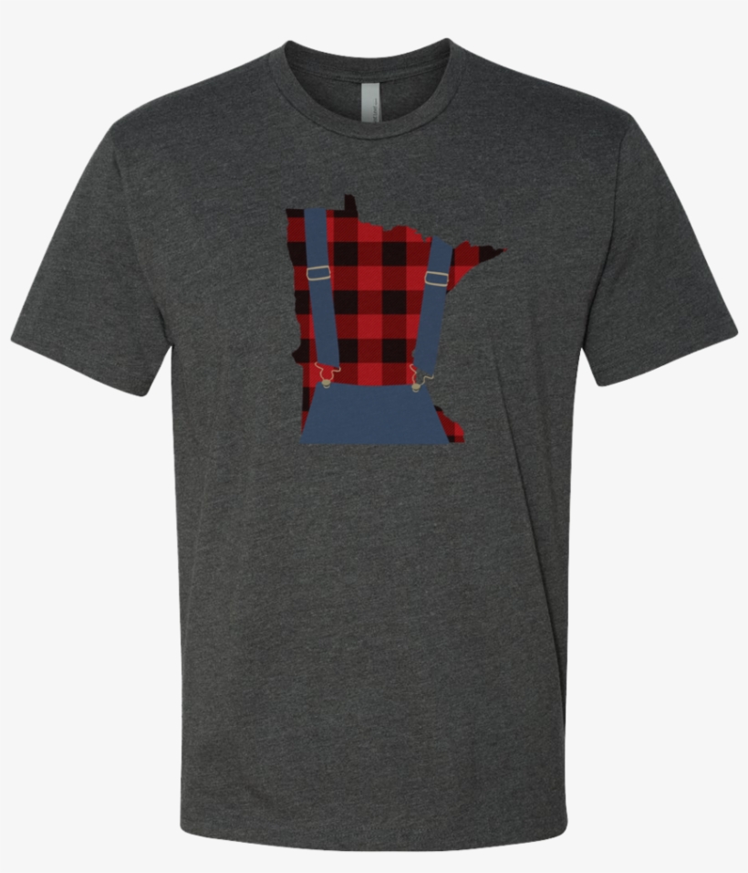 Minnesota Plaid Overalls - Shirt, transparent png #3270422