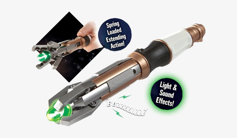 Eleventh Doctor's New Sonic Screwdriver - Doctor Who 12th Doctor Sonic Screwdriver Toy, transparent png #3270463