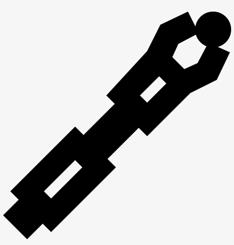 Sonic Screwdriver Vector - Icon, transparent png #3270557