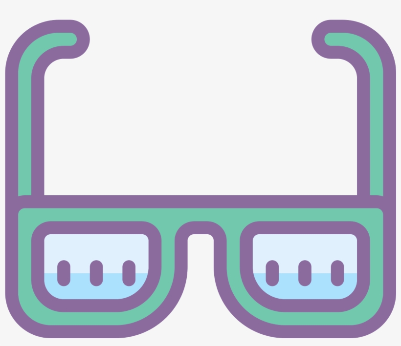 Its An Image Of A Pair Of Glasses - Line, transparent png #3270784